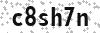 Security Code - Visually impaired may click to show text version of code in new window