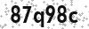 Security Code - Visually impaired may click to show text version of code in new window