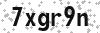 Security Code - Visually impaired may click to show text version of code in new window