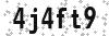 Security Code - Visually impaired may click to show text version of code in new window