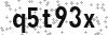 Security Code - Visually impaired may click to show text version of code in new window