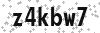 Security Code - Visually impaired may click to show text version of code in new window