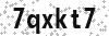 Security Code - Visually impaired may click to show text version of code in new window
