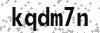 Security Code - Visually impaired may click to show text version of code in new window