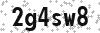 Security Code - Visually impaired may click to show text version of code in new window